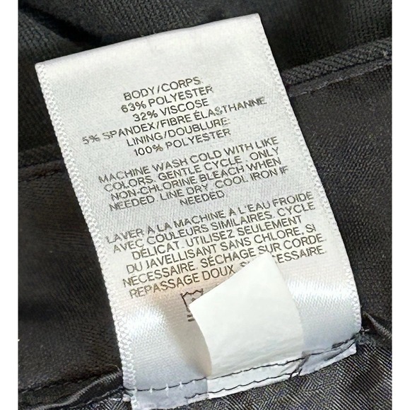 EXPRESS Editor Barely Boot Low Rise Pants Women's 10R (32x32) Black  EUC!! - Picture 12 of 12